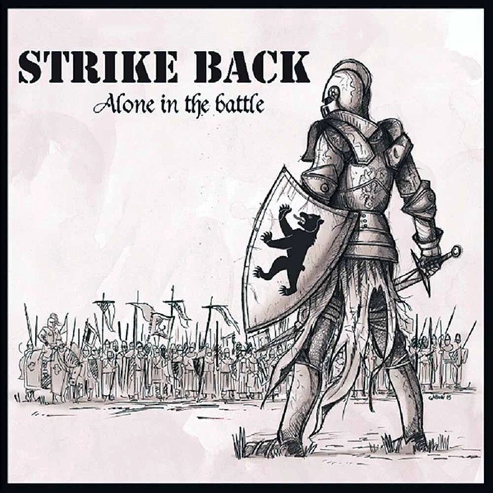 Strike Back - Alone In The Battle [LP][rot/weiß splatter] - Bild 1 von 1