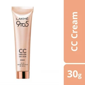 Lakme 9 to 5 CC Complexion Cream Bronze 30g SPF 30 PA++ For wheatish Skin Tone - Picture 1 of 1