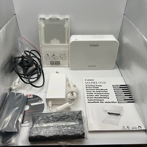Canon Selphy CP530 Compact’ Digital Photo Printer - Postcard - White - Picture 1 of 7