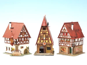 WIAD H0 Gasthaus zur Post 1034 Rathaus 1035 Apotheke 1036 -- 60er Jahre Rarität - Bild 1 von 23