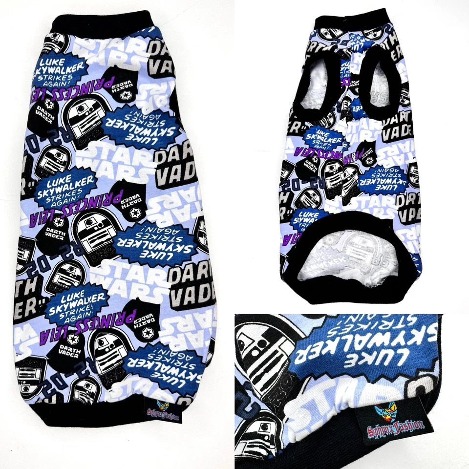 Top de punto de algodón con logotipo de Star Wars - Sphynx Cat, Devon Rex, Peterbald, Pet Cat Clo Foto 1 de 2