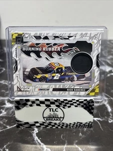 2025 Donruss NASCAR reliquia in gomma bruciata Nick Sanchez - Foto 1 di 2