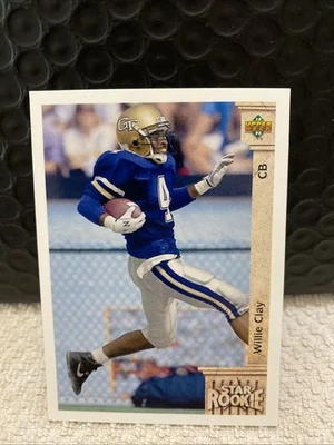 1992 Upper Deck - Willie Clay #7 (RC) - Image 1 of 2