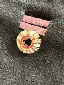 Genuine Stamped Pandora 14k Plated Stones And Enamel Clip Charm. - Unwanted.  - Picture 1 of 4