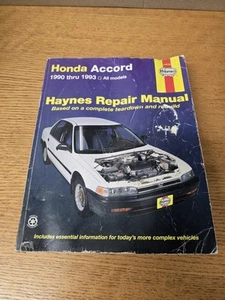 Honda Accord 1990 1993 Haynes manual de reparación 42012 - Imagen 1 de 2