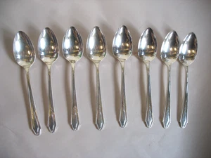 S/8 Wm A Rogers Oneida Prestige Keswick silverplate 7 1/8" oval place tablespoon - Picture 1 of 5