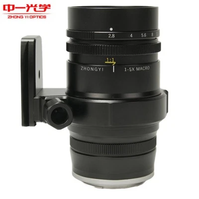 Zhongyi 55mm F2.8 Full Frame 1-5x Macro Lens fr Canon Nikon Sony Fuji Hasselblad - Image 1 of 4