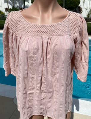 WHAT GOES AROUND COMES AROUND WGACA 钩针针织上衣 S 小号 — 第 1/4 张图片