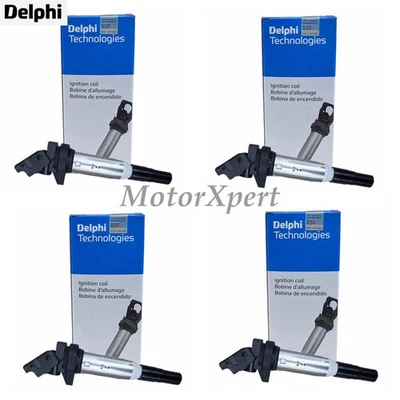 4* Delphi Ignition Coils OEM for 2013 Mini Cooper Countryman Cooper Paceman 1.6L Foto 1 de 4