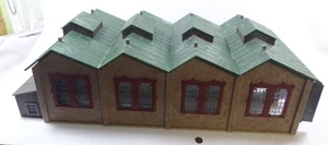 Faller Lokschuppen 2 Gleise B-158 gebraucht gebaut H0 1:87 - Bild 1 von 5