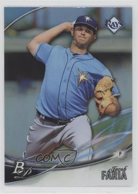 2016 Bowman Platinum Top Prospects Jacob Faria #TP-JF - Image 1 of 2