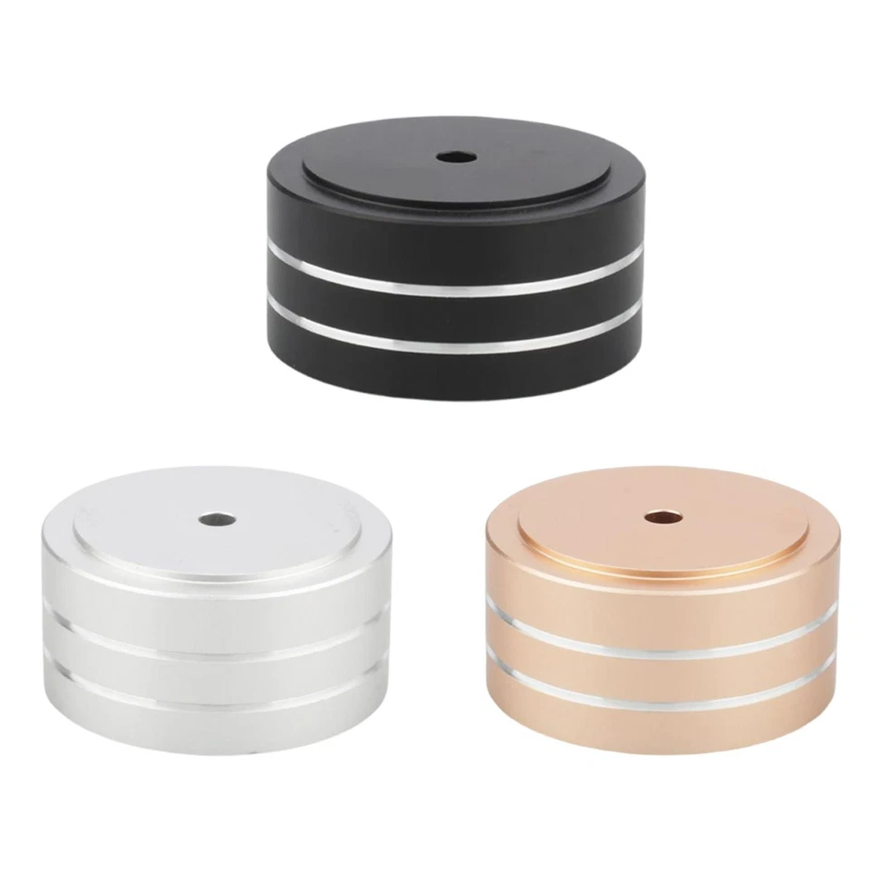 Aluminium AMP Lautsprecher Isolation Stand Plattenspieler DAC Füße Pad - Bild 1 von 1