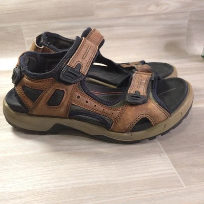 Ecco Yucatan Sandals Men 8- 8.5 Shoes Walking Hiking Sport Straps Casual Outdoor - Image 1 of 4