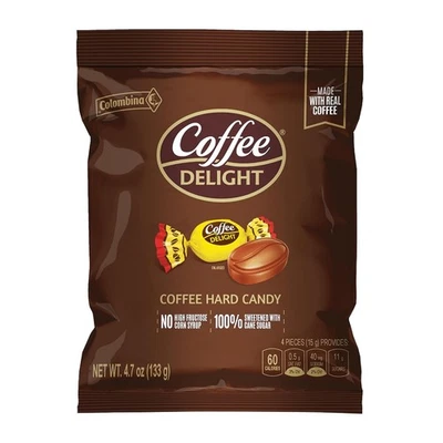 Colombina Coffee Delight Hard Candy, Coffee-Flavored 100 Count (Pack...