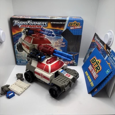 100% COMPLETE Transformers Armada Red Alert 7057 BTR Built To Rule - Image 1 of 4