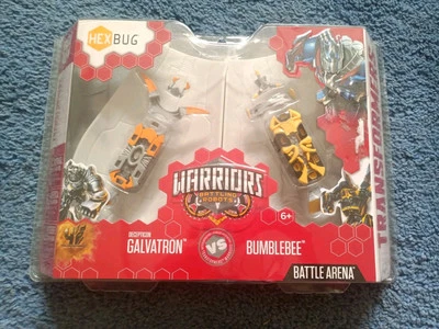 Hexbug Transformers Warrior Bots 2014--Galvatron & Bumblebee--Battle Arena Foto 1 de 2