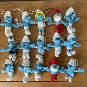 McDonalds Happy Meal 15 x Smurfs Soft Plush Toys Joblot Bundle : Some Duplicates - Picture 1 of 9