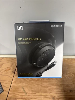 Sennheiser HD 490 PRO PLUS Open-Back Reference Studio Headphones Brand New - Image 1 of 3