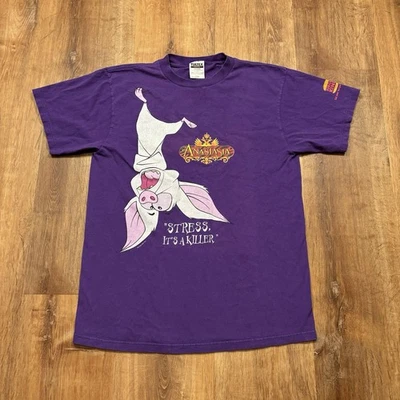 Camisa De Colección Anastasia Años 90 Disney Película Promo Para Hombres L Burger King Fox Dibujos Animados Foto 1 de 4