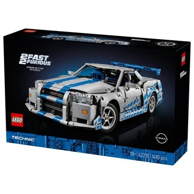 LEGO Technic 2 Fast 2 Furious Nissan Skyline GT-R R34 42210 - Image 1 of 4