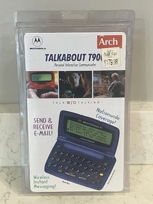 RARE Motorola Talkabout T900 Personal Interactive Communicator Arch New Sealed - Photo 1/4