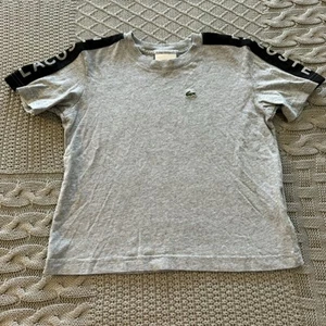 Lacoste Gray Short Sleeved Tee ~ 6 - Picture 1 of 8
