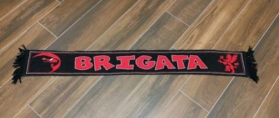 SCIARPA SCARF ECHARPE BRIGATA ULTRA' ULTRAS PERUGIA NO ARMATA ROSSA INGRIFATI  - Immagine 1 di 2