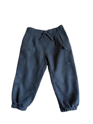 Pantalones Zara Niñas Talla 3-4 Años Negro Elástico Dobladillo y Espalda Planos Frontales Bolsillos Laterales Foto 1 de 4