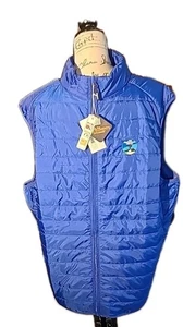 Neu Core 365 Herren Prevail gefütterte Weste 2XL blau Oberbekleidung AT&T Kiesel Strand Golf - Bild 1 von 8