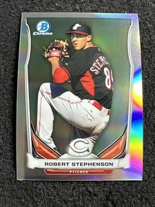 ROBERT STEPHENSON #CTP-59 2014 Bowman Draft Chrome Refractor Cincinnati Reds - Picture 1 of 2