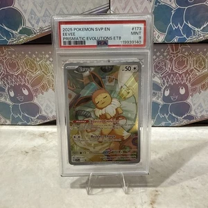 2025 Pokemon SVP EN-SV Black Star Promo #173 Eevee PSA 9 - Bild 1 von 2