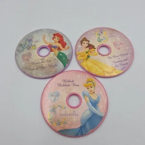 CD de colección Disney Princess Play 3 Play Belle Cinderella Ariel - Imagen 1 de 7