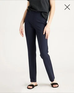 NWT! Quince Ponte Ultra-Stretch Straight Leg Tall Pants! Sz. S (F41) - Picture 1 of 10