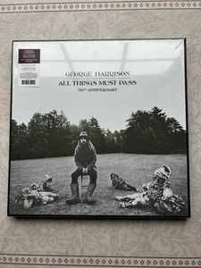 George Harrison All Things Must Pass Beatles Splattered COLORED SEALED 3LP BOX - Picture 1 of 3