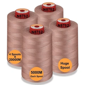 New brothread - 30 Options - 4 Large Cones of 5500Y 5000M Each All Purpose - Picture 1 of 7