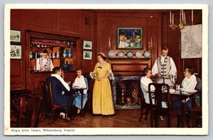 King's Arms Tavern Williamsburg Virginia Colonial Tavern Postcard - Picture 1 of 2