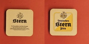 Deutsches Stern Pils Braustätten der Stern-Gruppe Brauerei Bierdeckel Bier - Picture 1 of 1