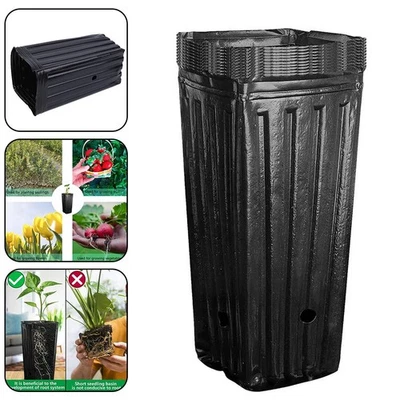 Brand New Tree Pots Nursery Tree Pots 10/25pcs 7.8inch Outdoor Garden Plastic - Image 1 of 4