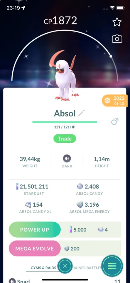 ✨Pokemon | SHINY Fashion Costume Sunglasses Absol | Registered 20k Dust ONLY✨ - Image 1 of 1
