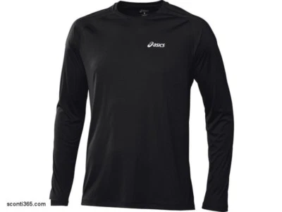 Asics Maglia LS Crew, Uomo, Asics;  Art. 114510-0904 (Nero) - Imagen 1 de 2