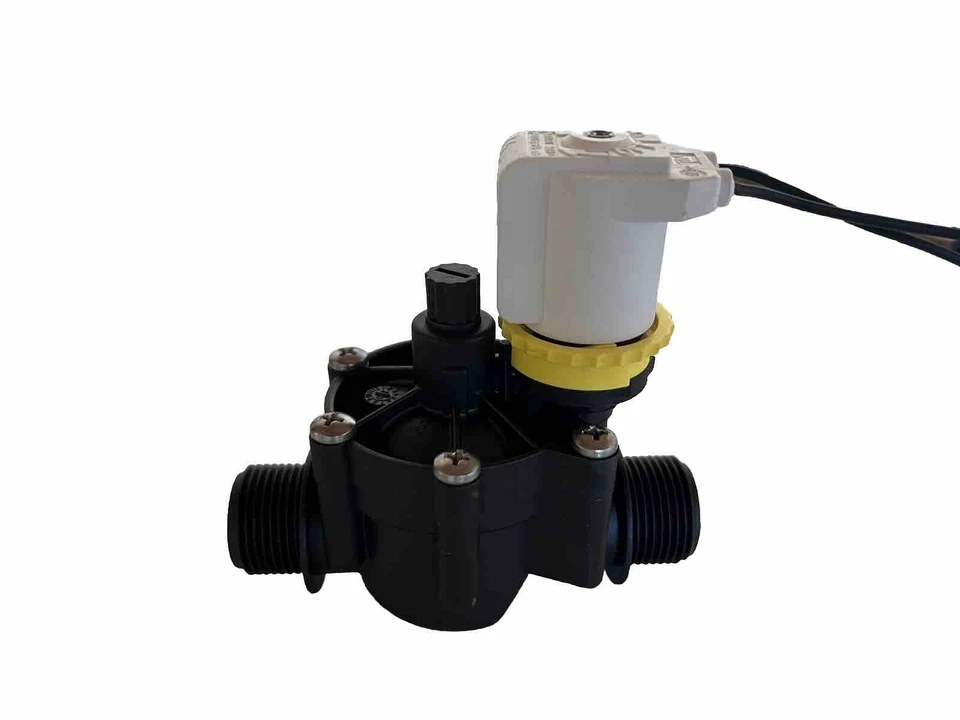 Elettrovalvola nylon servocomandata 3/4" MM 24V AC Irrigazione Giardinaggio RPE - Image 1 of 1