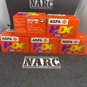5 x Agfa HDC Plus 100 expired film - Picture 1 of 1