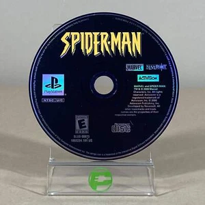 Spiderman (Sony PlayStation 1 PS1, 2000) - Picture 1 of 4