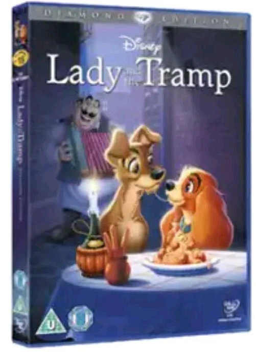 LADY AND THE TRAMP DIAMOND EDITION DVD IN VGWC WALT DISNEY #PB - Image 1 of 1