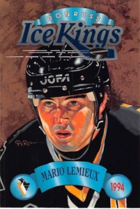 1993-94 Donruss Ice Kings Mario Lemieux #7 NM/MT PITTSBURGH PENGUINS - Picture 1 of 2