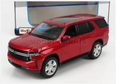 MAISTO 31533 CHEVROLET - TAHOE SUV 2021 - RED - 1/26 - Immagine 1 di 2