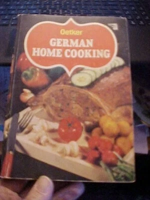 Oetker German Home COOKING  (1980 Cookbook - Image 1 of 3