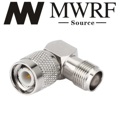 TNC Male to TNC Female RIGHT Angle Adapter;  US Stock; Fast Handling - Image 1 of 2
