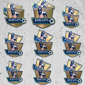 Premier League Champions Football Shirt Sleeve Patches Badges Set Pair Iron on - Picture 1 of 20