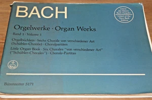 Bach Organ Works Band 1 Volumen 1 - Pequeño Libro de Órganos - 6 Corales - Barenreiter - Imagen 1 de 2
